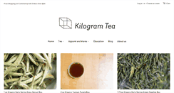 Desktop Screenshot of kilogramtea.com